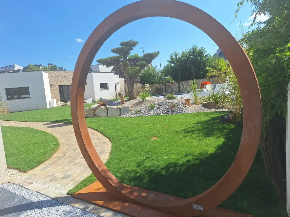 jardin moderne